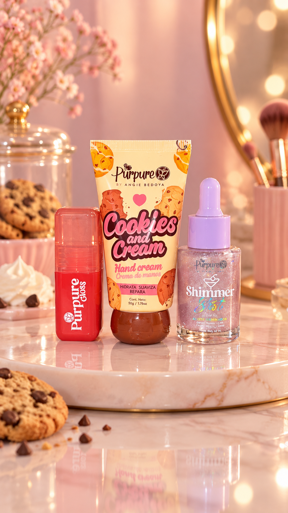 Cookies & Glow Beauty Set