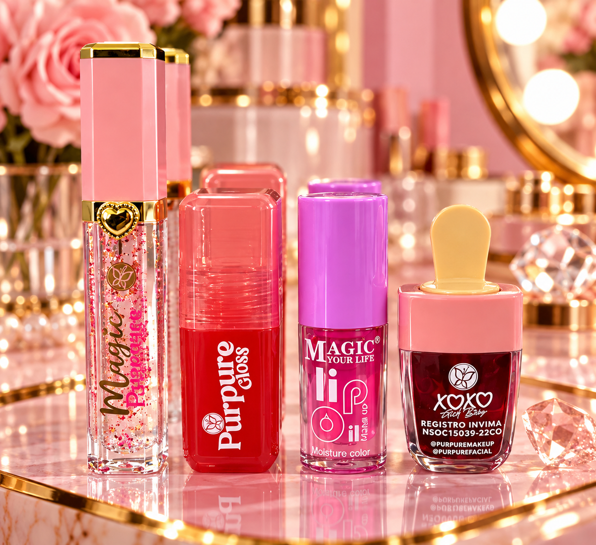 Pink Love Glam Set