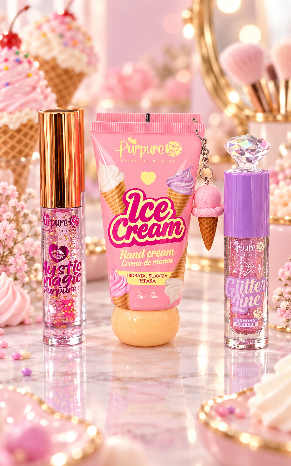 Sweet Ice Cream Glow Set